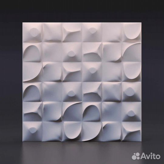 Гипсовая 3D панель 