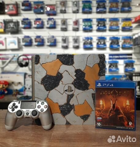 Адский кастом PS4 Slim + игра Agony, ручная работа