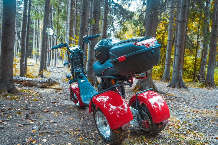 Электроскутер white siberia ikra 5000W