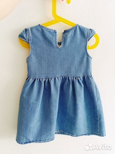 Джинсовое платье для девочки