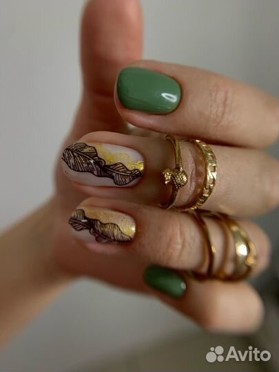 Маникюр гель лак