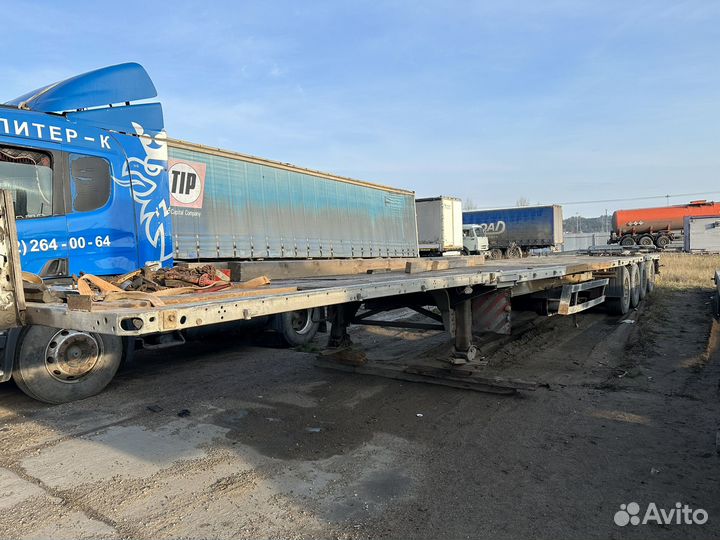 Полуприцеп бортовой Schmitz Cargobull S01, 2008