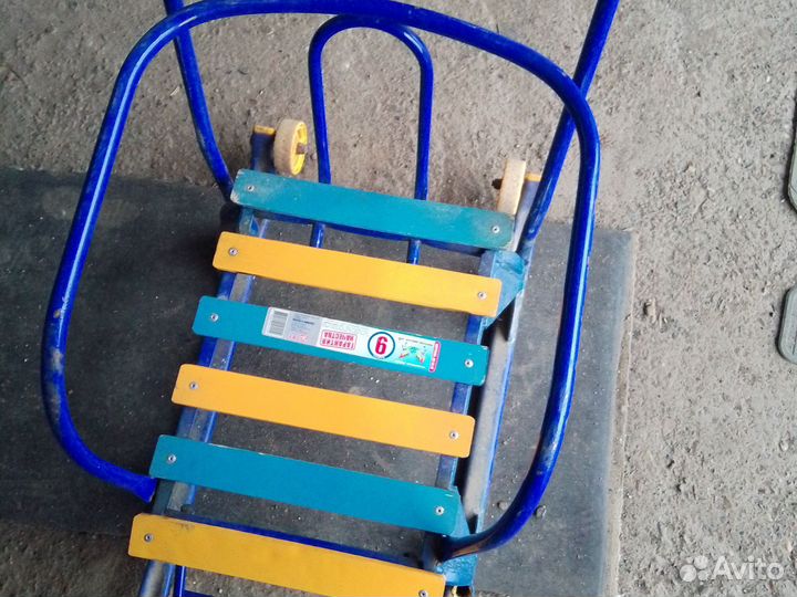 Детские санки с колесами