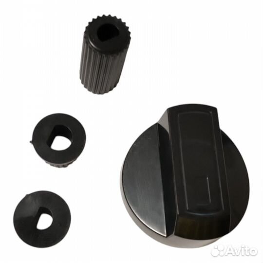 Ручка универсальная для плиты черная