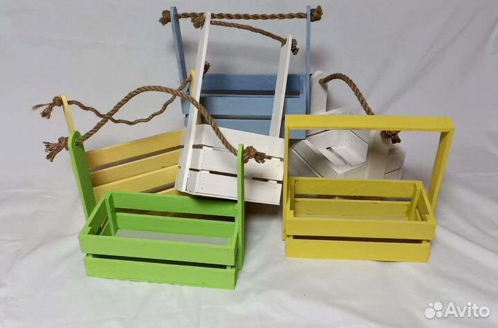 Ящик деревянный подарочный