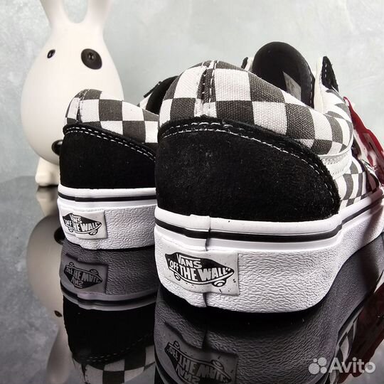 Кеды vans клетка