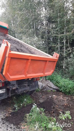 Земля садовая для теплиц, навоз, перегной, песок