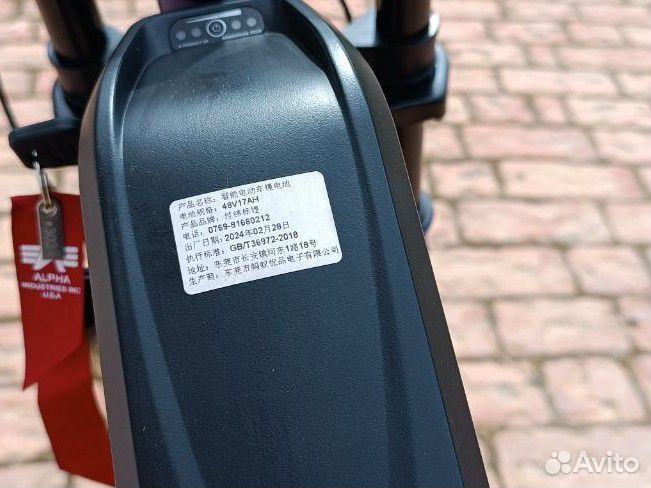 Электровелосипед фетбайк 2000W 17AH новый