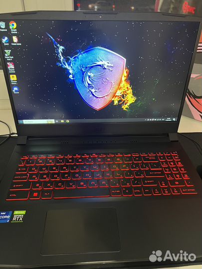 Игровой ноутбук msi 3070