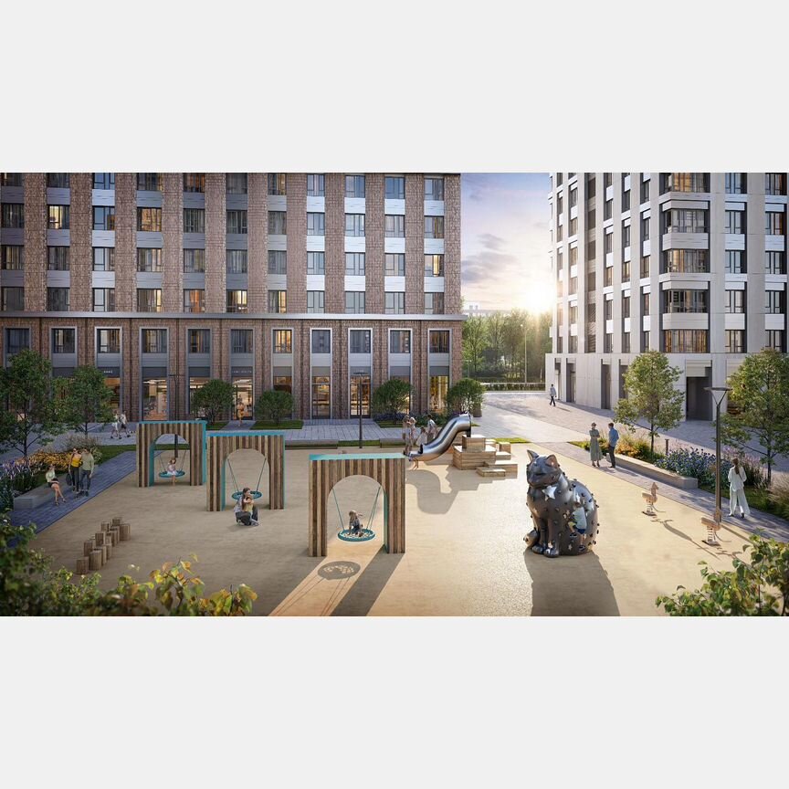 2-к. квартира, 47 м², 19/32 эт.