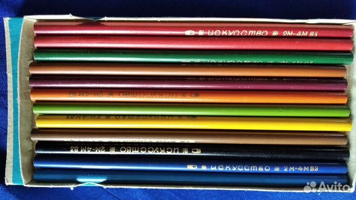 Карандаши, мелки акварельные СССР