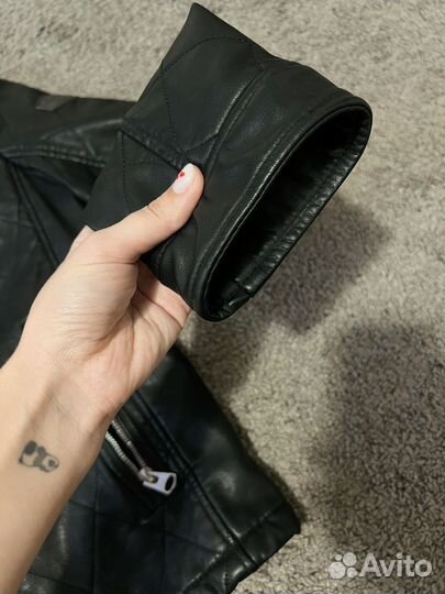 Кожаная куртка мужская