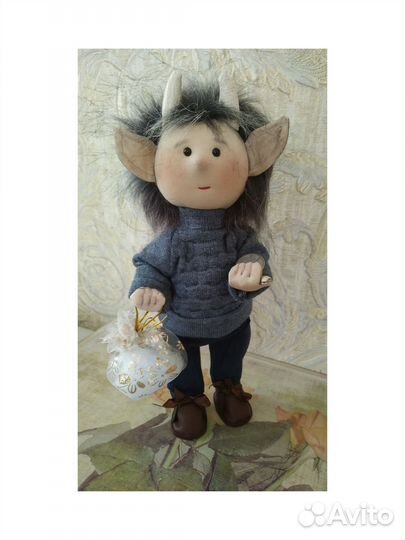 Чертёнок ручной работы. Привлечение денег