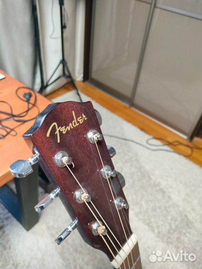 Акустическая гитара fender CD-60 Natural