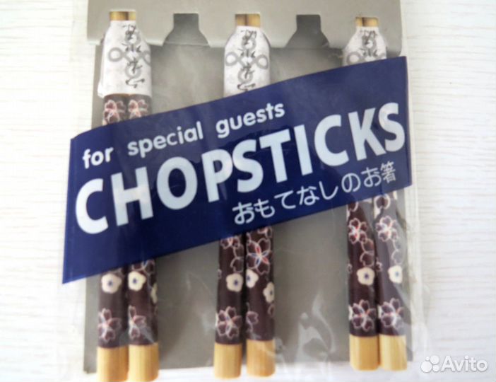 Палочки для еды Япония Дерево новые