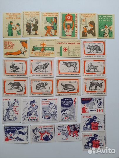 Спичечные этикетки СССР