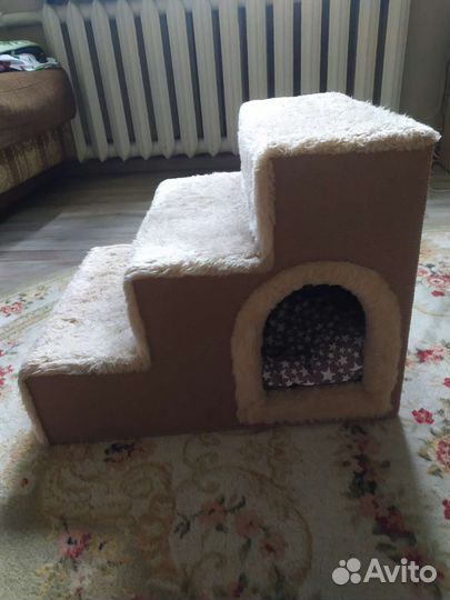 Лестница-домик для собачки мелкой породы