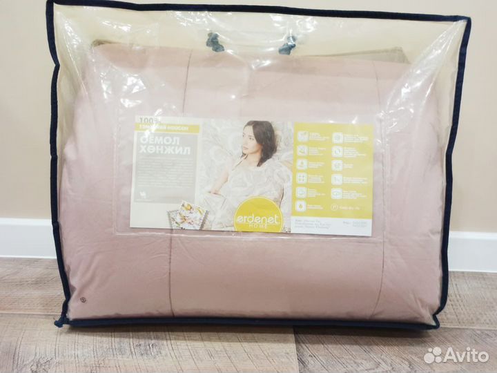 Стеганое одеяло из овечьей шерсти Erdenet 200/220