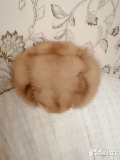 Шапка мужская, новая, раз 59-60,мех куница