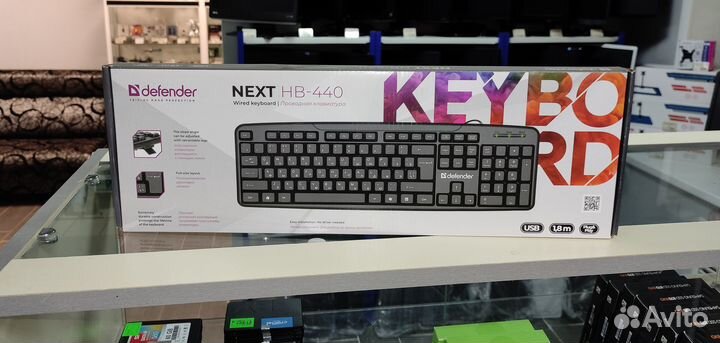 Клавиатура USB проводная Defender next HB-440
