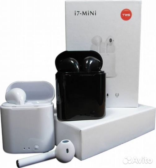 Bluetooth наушники TWS i7 mini (в комплекте: заряд