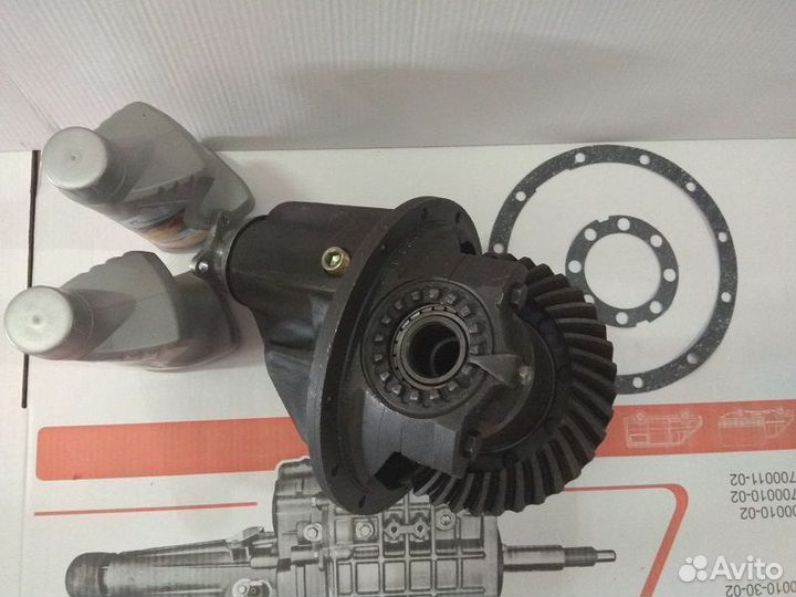 Редуктор заднего моста на Газель с мех.блокировкой