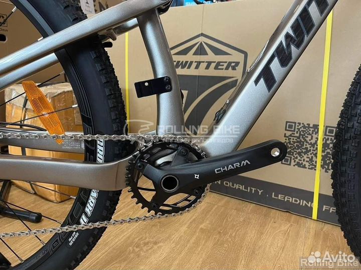 Велосипед Twitter карбоновый двухподвес 29 и 27.5