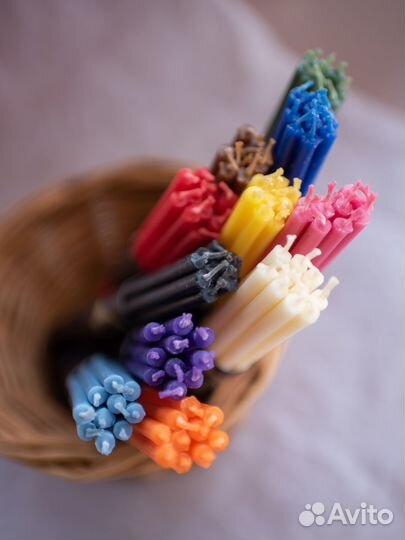 Свечи восковые