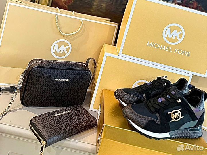 Кроссовки, кроссы, кеды новые Michael Kors кожа