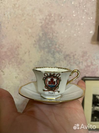 Сувенирный фарфорф Tilsit Тильзит 1920-30хх