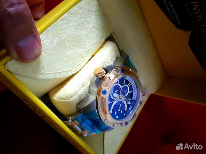 Швейцарские часы Invicta Original Хронограф Swiss