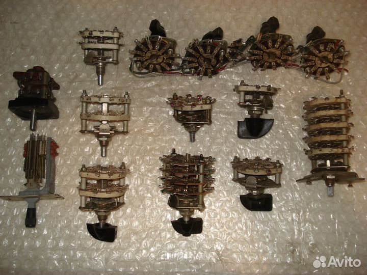 Переключатели галетные, разные