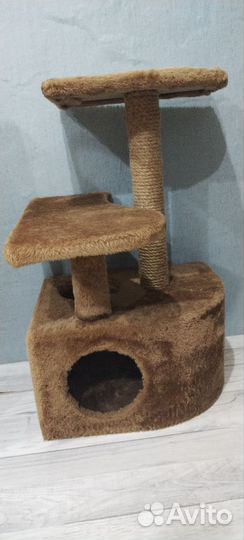 Когтеточка с домиком бу