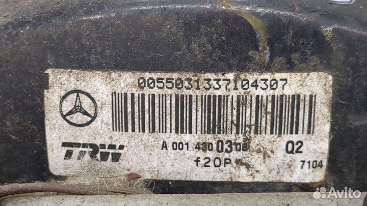 Цилиндр тормозной главный Mercedes Sprinter, 2003