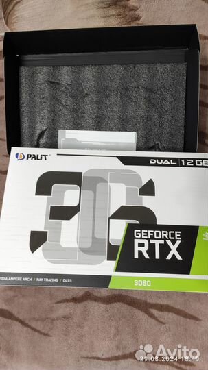 Видеокарта rtx 3060 12 гб