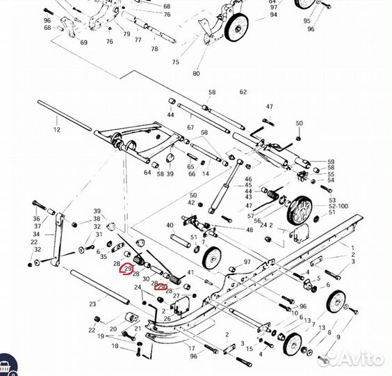 Пружины зад подвески Ski-Doo Lynx 529895 529896