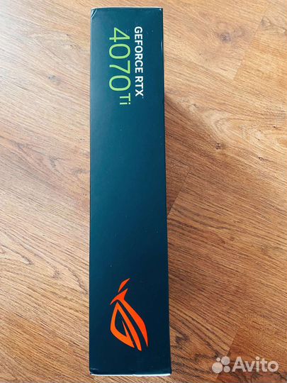 Видеокарта nvidia GeForce RTX 4070 ti 12gb ос rog