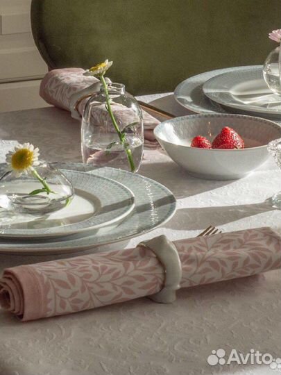 Фарфоровые кольца для салфеток