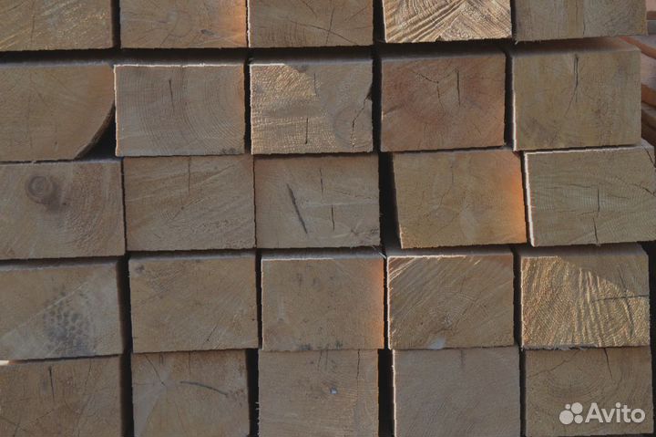 Брус лиственницы надежный строительный материал