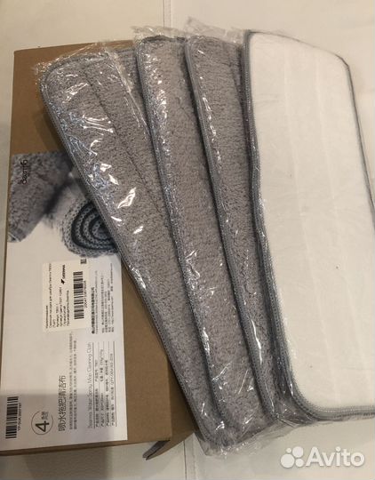 Сменная насадка для швабры Deerma TB 500,4шт