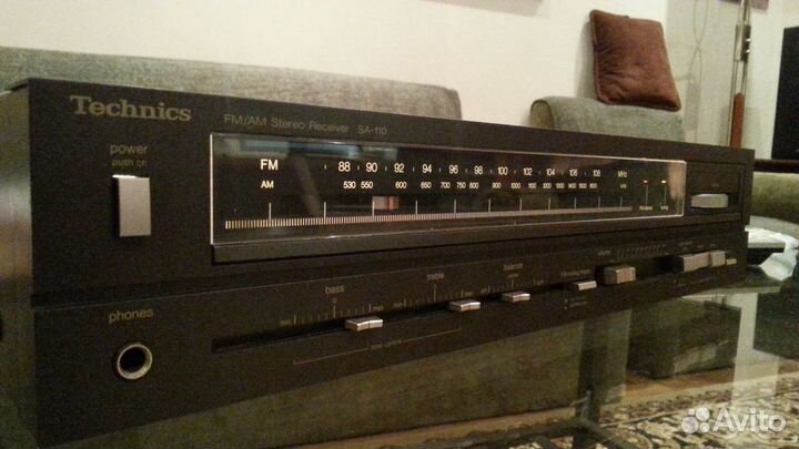Ресивер винтажный Technics sa-110 1982 год