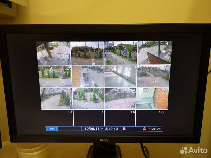 Установка системы видеонаблюдения