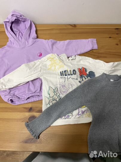 Пакет вещей на девочку 98 104 hm
