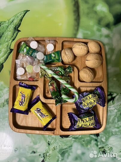 Менажница из дерева