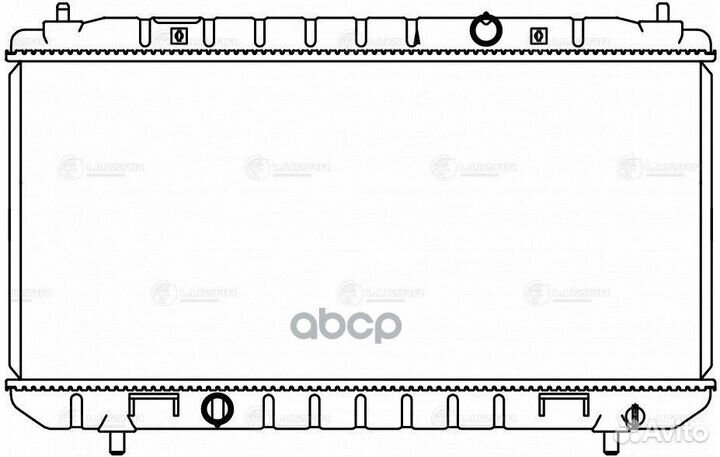 Радиатор охл. для а/м Lifan X50 (15) 1.5i M/A