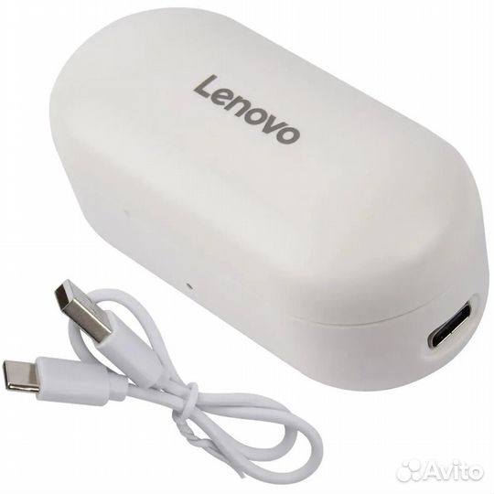 Bluetooth гарнитура Lenovo HT28 White #342186