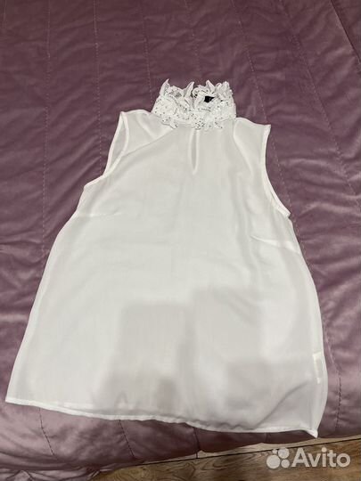 Блузка белая