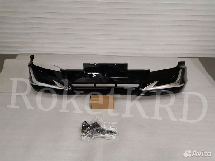 Губа Toyota Land Cruiser Prado 120 Modellista Чер