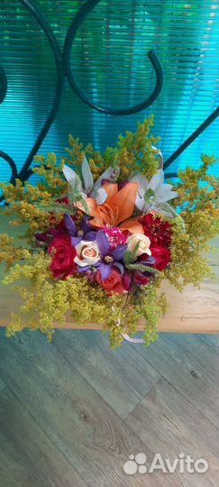 Корзинка с цветами