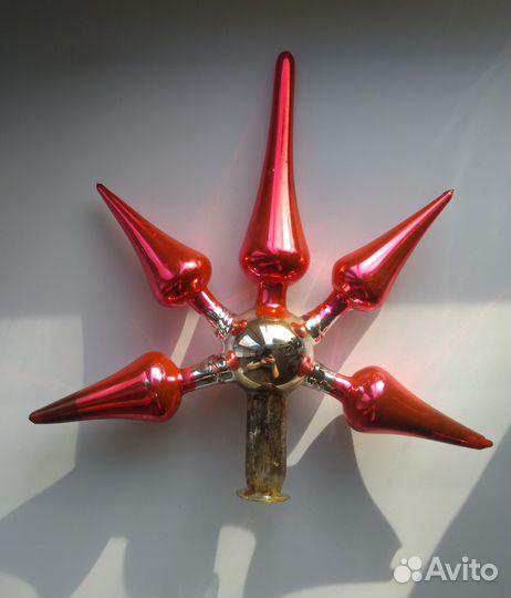 Ёлочные игрушки СССР в реставрацию